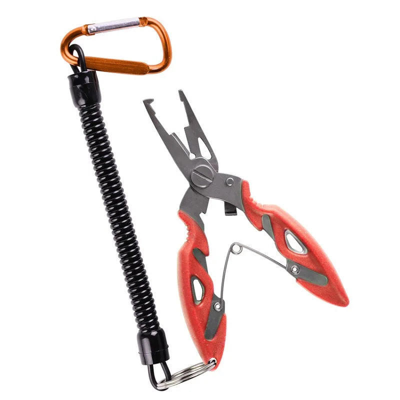 Alicates de pesca Herramientas Accesorios para bienes Alicates de aparejos Tornillo de banco Tijeras para tejer moscas Juego de trenzas Pinzas para pescado Multifunción