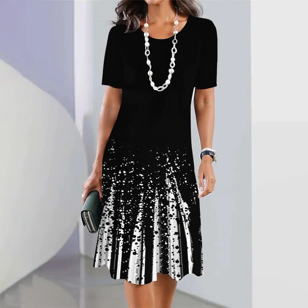 Vestido Elegante de Verano para Mujer – Tejido Suave y Fluido