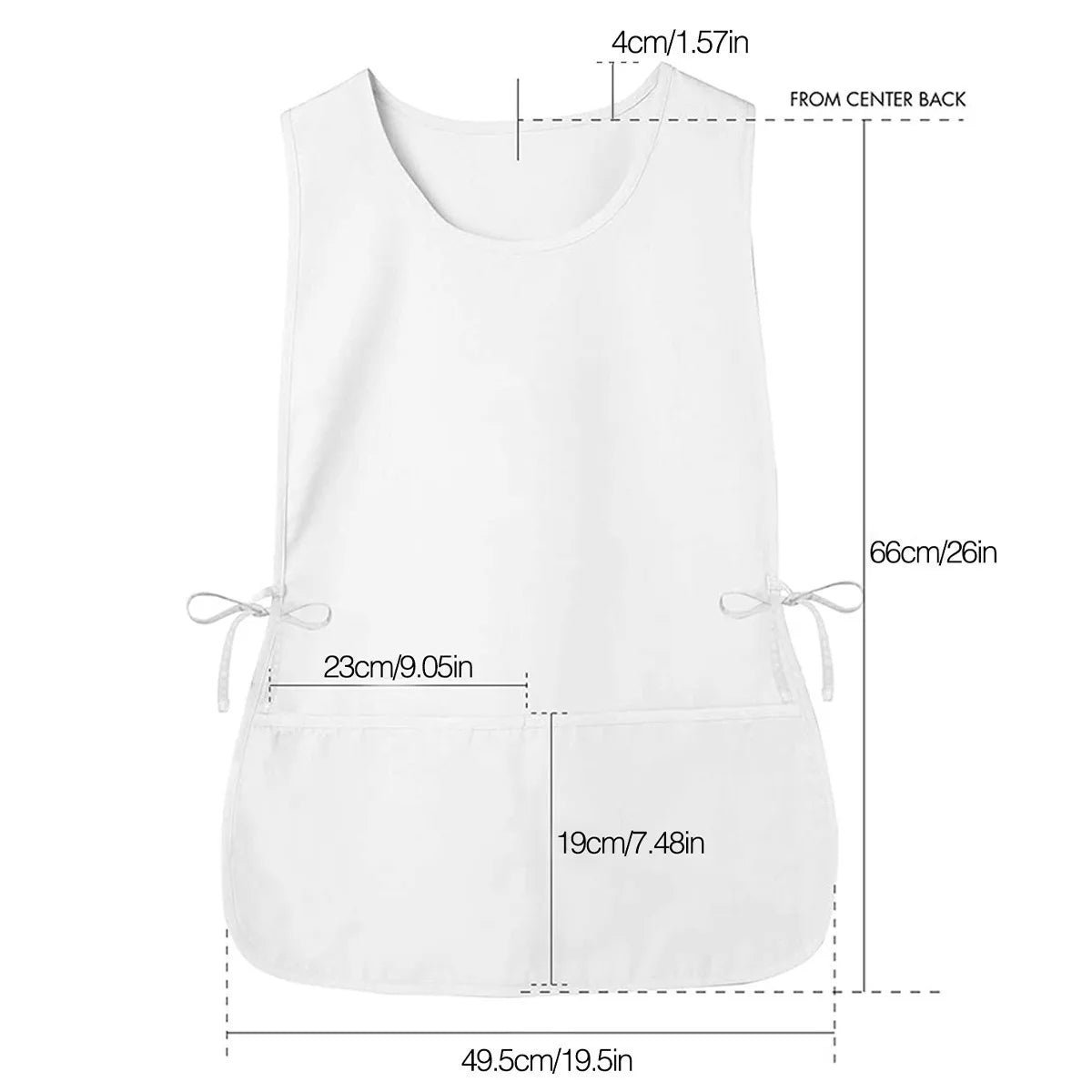 Mote Reklame Skjortevest Arbeiderklær Kjøkken Blomsteruniform Vest Rengjøringsvest Forkle For Mann Kvinne