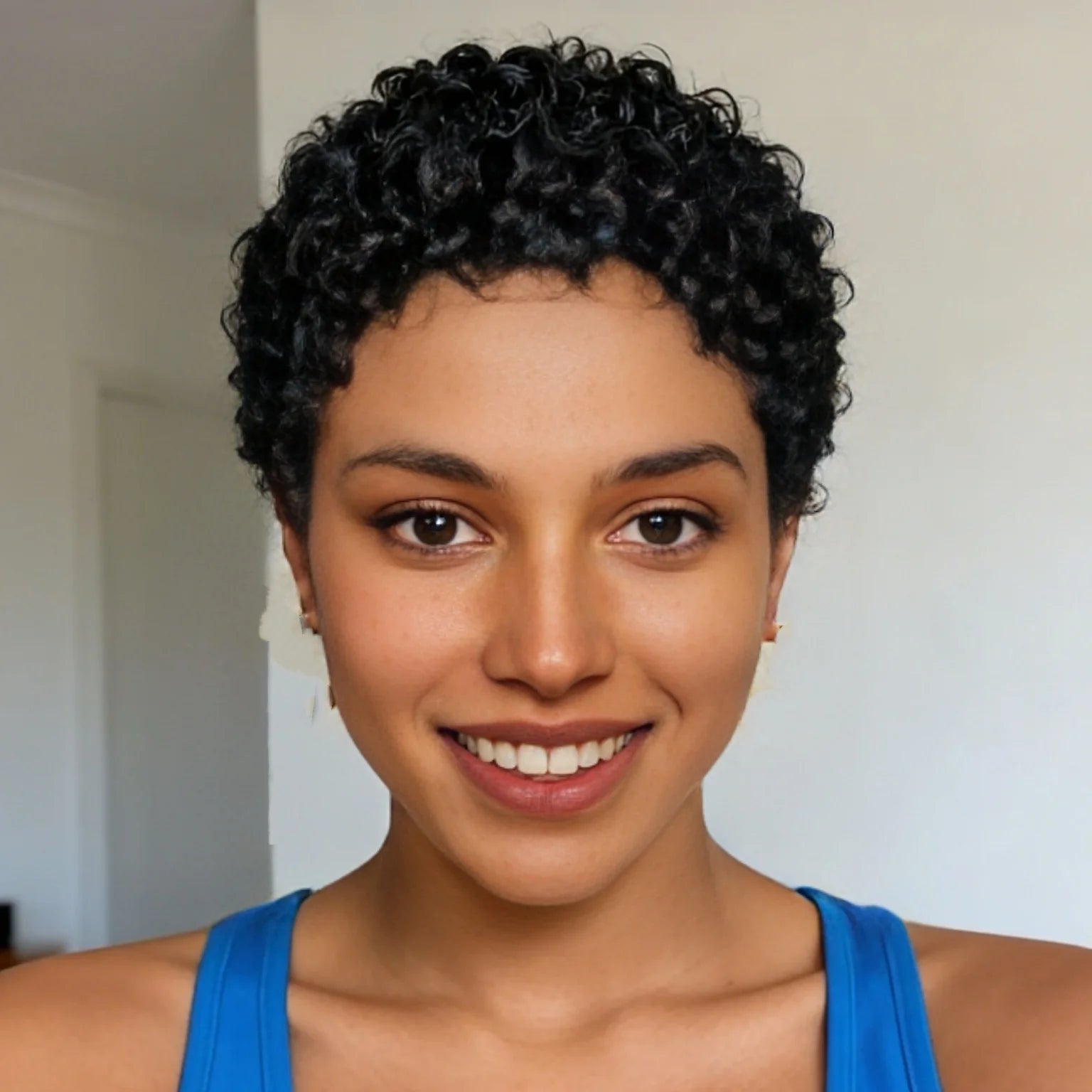 Kinky Curly Pixie Wig