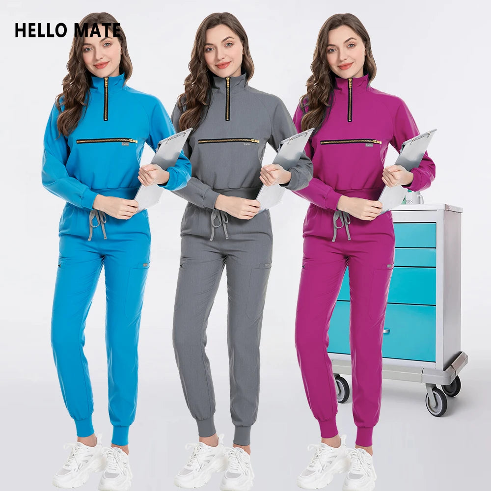 Wholesale Dentistry Workwear Operating Room Work Scrubs Set Hospital Doctor Clothes Medical Nurse Uniforms Clinical Surgery Suit