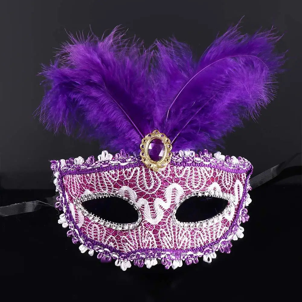 Máscara de bailarina, disfraz de carnaval, accesorios para mujeres y hombres, máscara de media cara de Halloween, máscaras para fiestas de graduación, accesorios de cosplay para fiestas