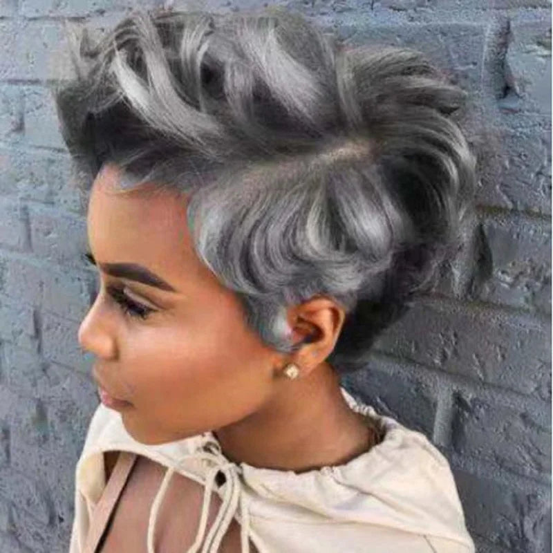 Short Curly Afro Wig