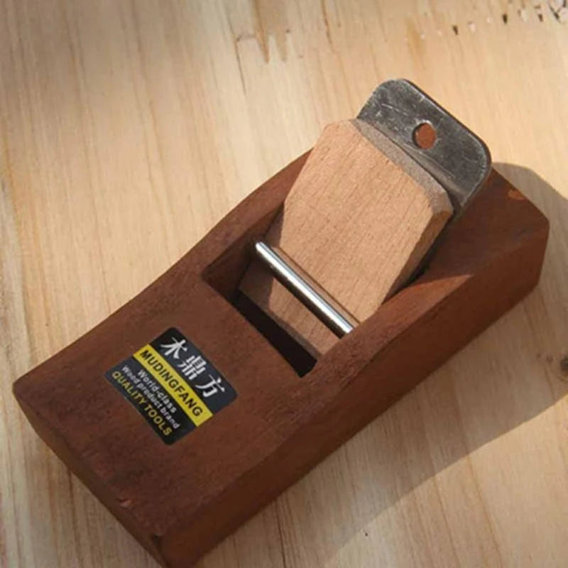 Cepilladora de carpintería, miniherramienta manual, cepillo de mano plano, borde inferior, regalo para carpintero, planos de madera eléctricos, herramientas de bricolaje para ensamblaje de cajas