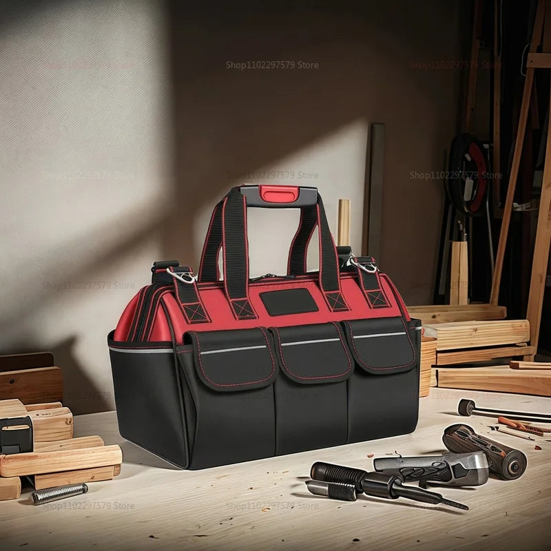Profesional Tool Bag Heavy Duty Organizer Storage Garage Organizer Tool Electrician Backpack Bolsa De Ferramentas Hardware Bags