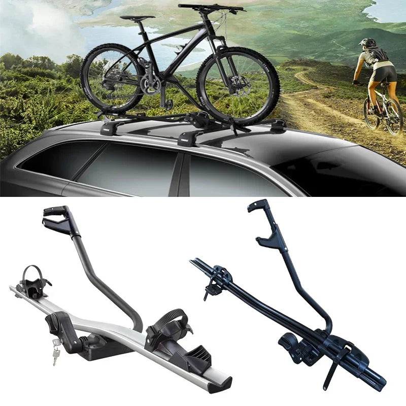 Car Luggage Rack Roof Bike Rack Car Mountain Bike Balanced Vehicle Rack Car Aluminum Alloy Luggage Racks