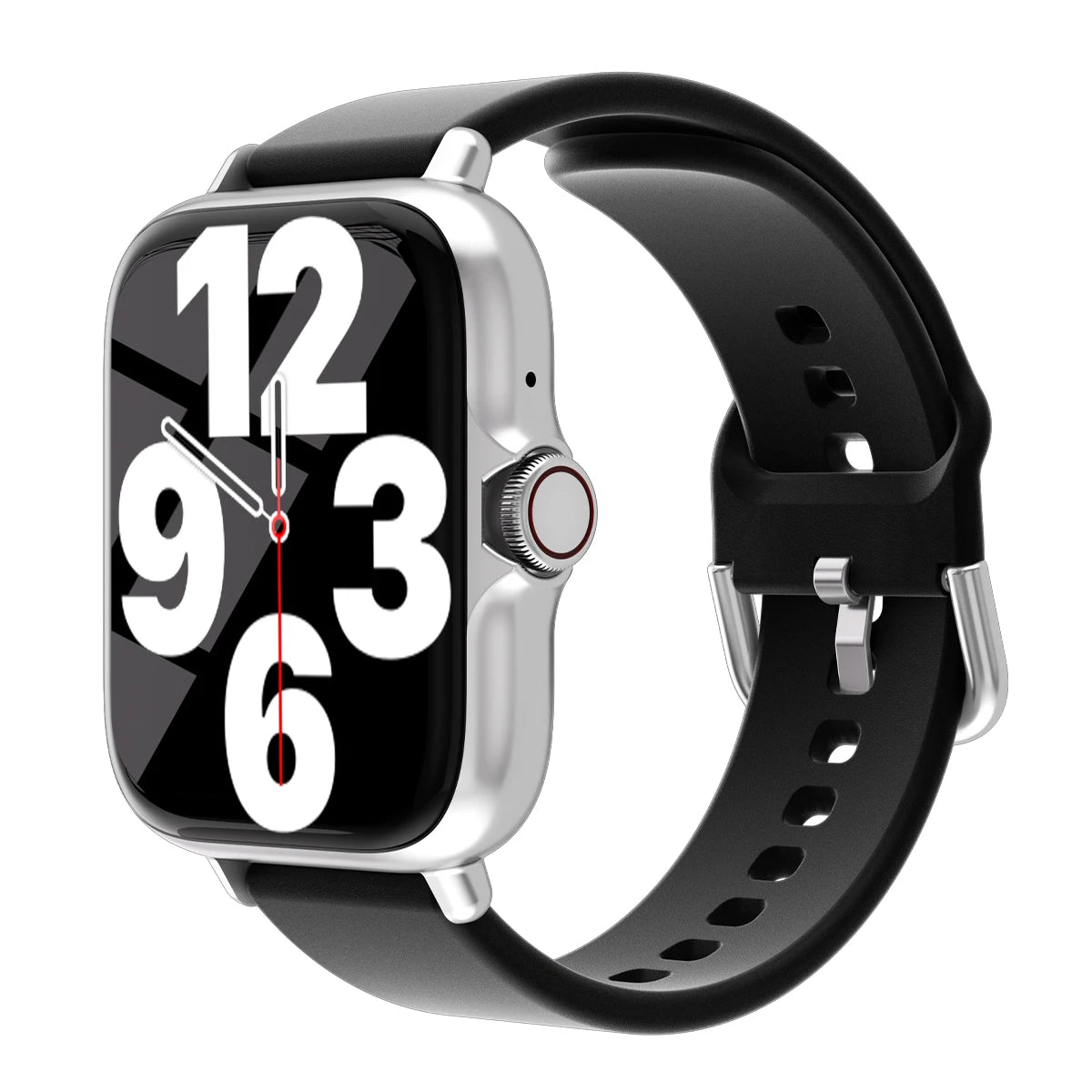 1,83'' Vanntett Smartklokke med Meldingssvar Anrop Søvnovervåking Sports Skritteller Informasjonsvarsler For iPhone Android