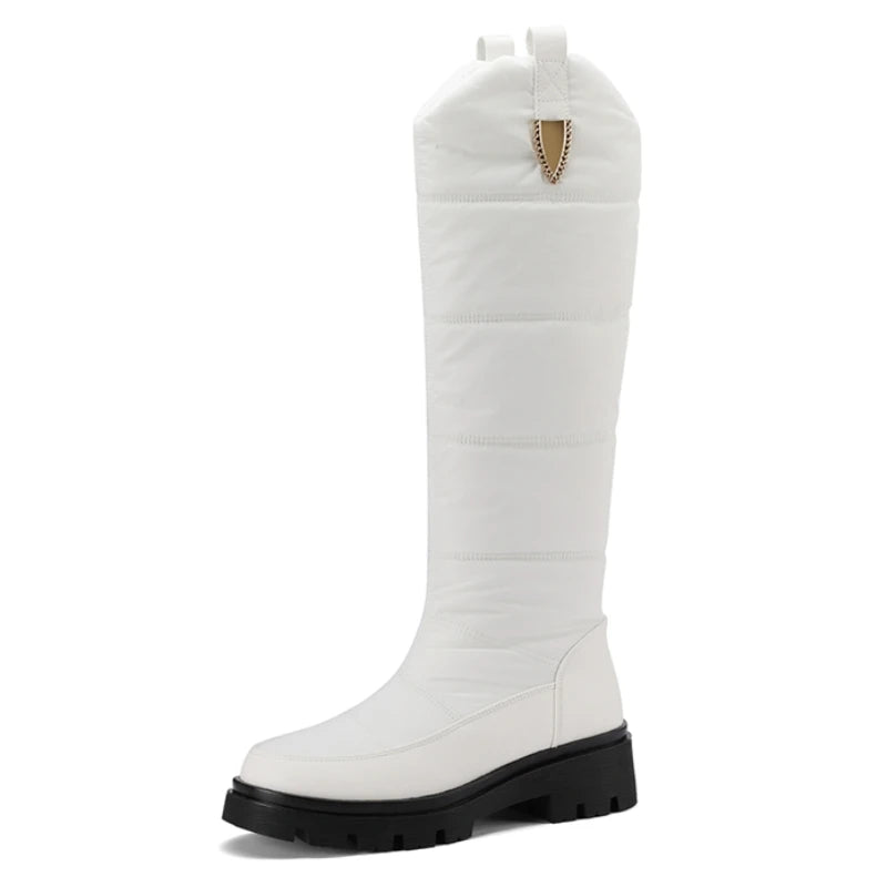 Women’s Knee-High Snow Boots – Warm, Waterproof & Stylish