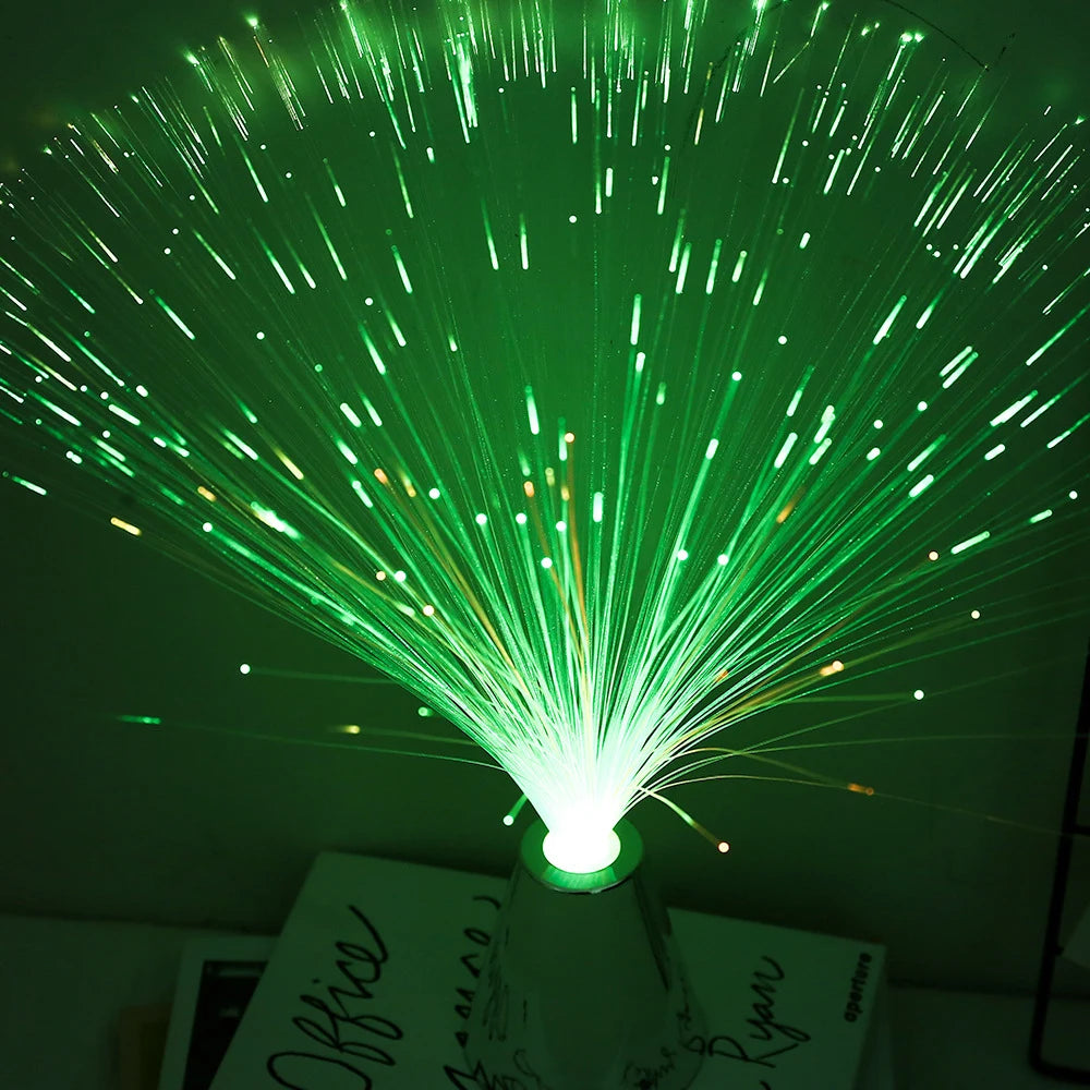 Luces ambientales navideñas, luces LED de fibra óptica, faroles, cielo estrellado, bodas, fiestas, decoración navideña para el hogar