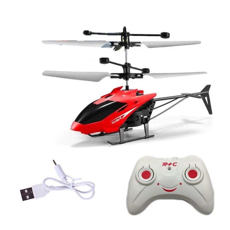 Mini drone télécommandé rechargeable, hélicoptère télécommandé résistant aux chutes, jouet pour enfants