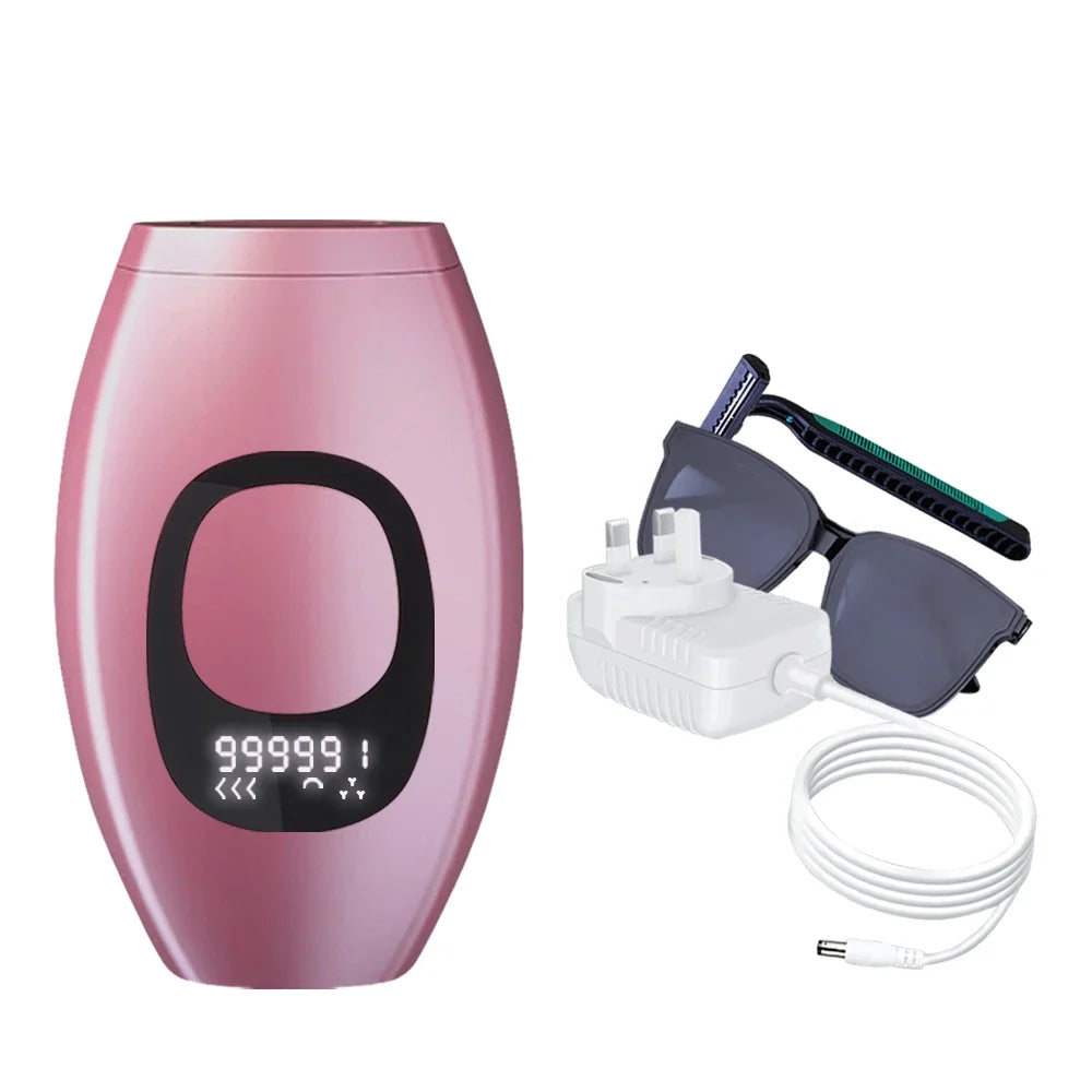 Depiladora Láser IPL Corporal para Bikini, Depilación Láser para Mujeres, Depiladora de Luz Pulsada Permanente, Depiladora Láser de Uso Doméstico