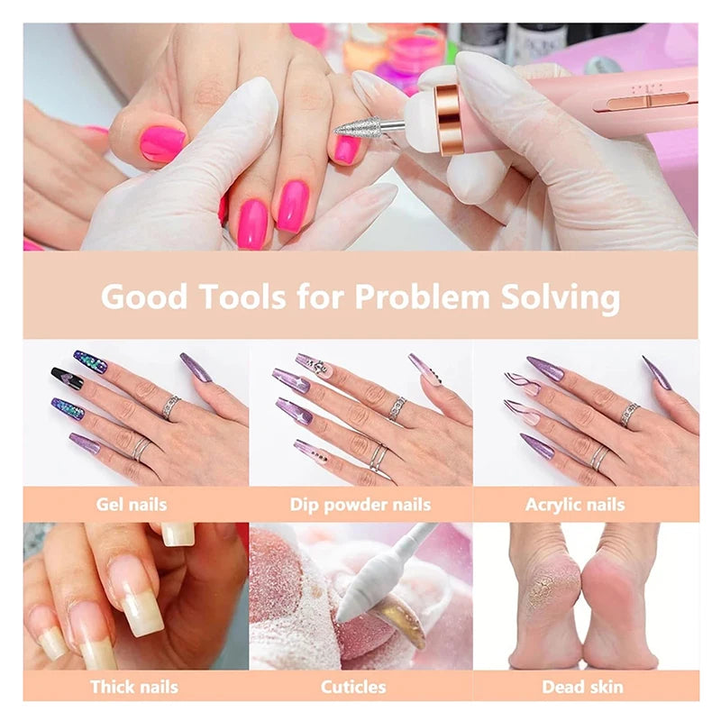 5-in-1 Electric Nail Set
