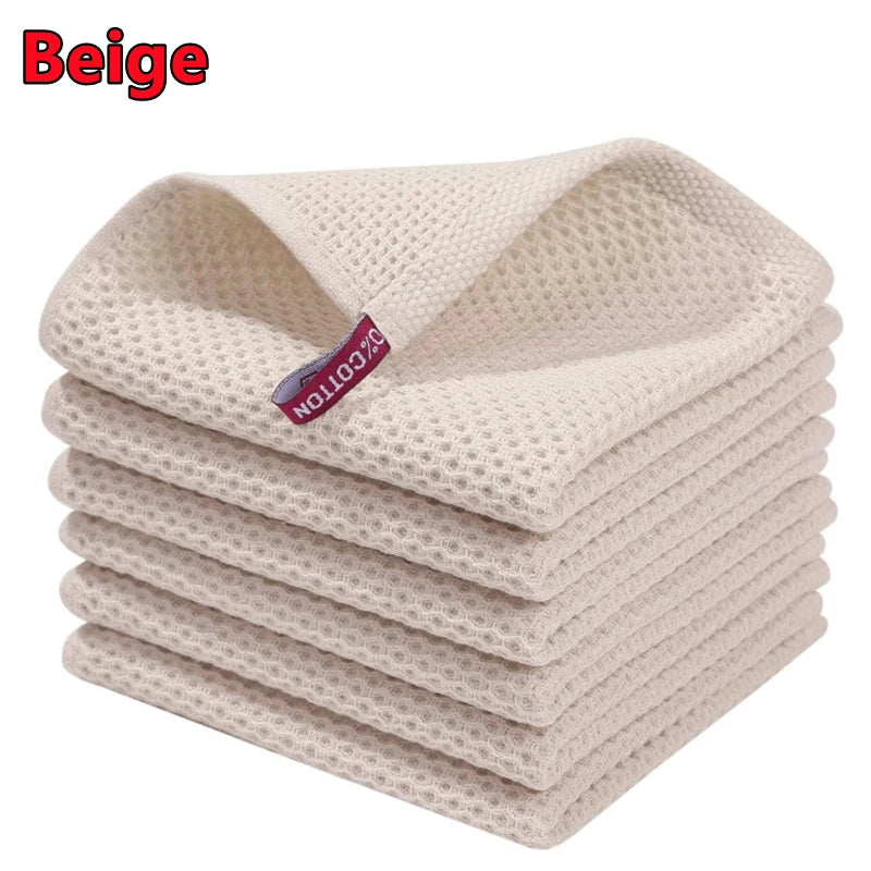Nuevo paño de cocina 100% algodón, ultra suave, absorbente, toalla de cocina, paño de limpieza para el hogar, herramientas de cocina, utensilios, paño de lavado, trapo de cocina.