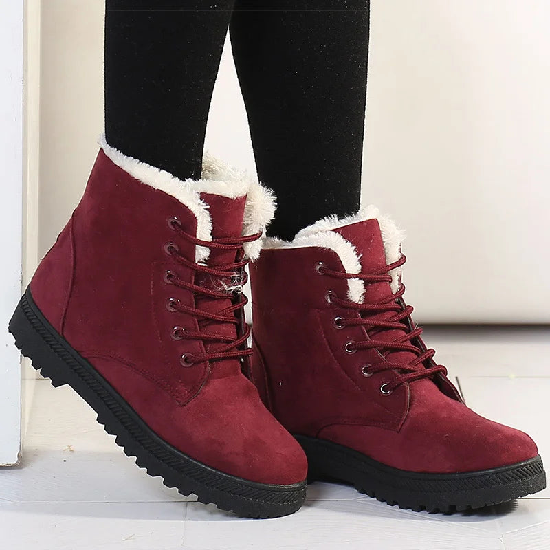 Women’s Warm Fur Ankle Boots