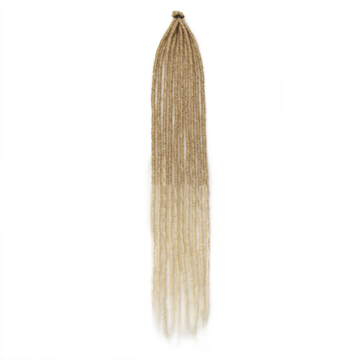 24" synthetic braid extension 10 strands/pack Artificial Locs crochet hair female hippie style African black reggae braid wig