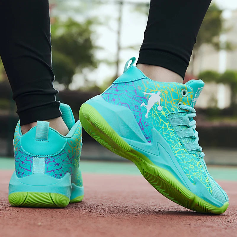 Children’s Basketball Sneakers – Non-Slip, Breathable & Built for Active Play