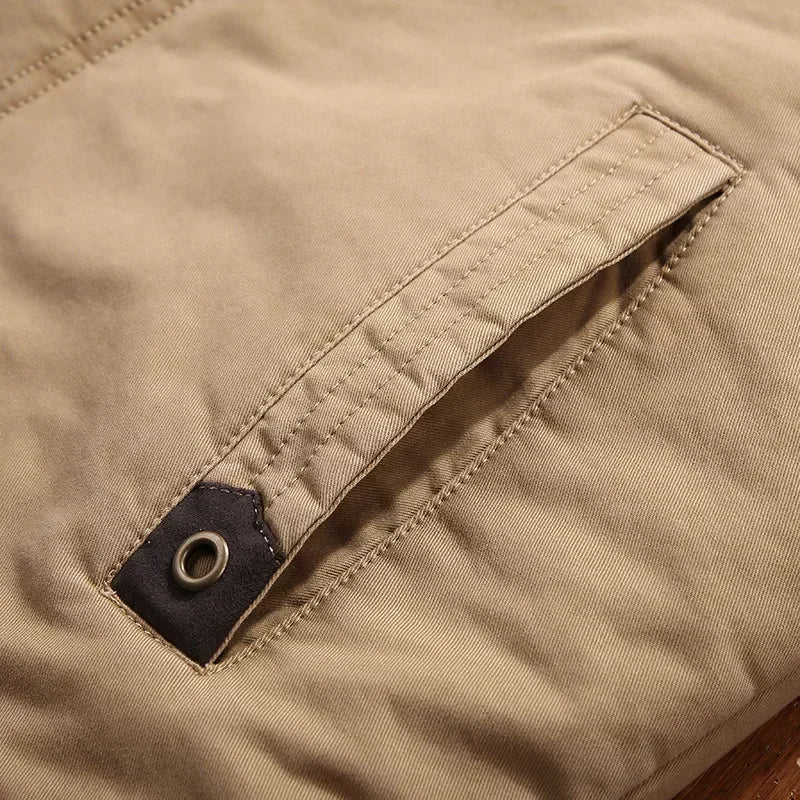 Ropa de abrigo: Chaqueta tipo bómber de forro polar, cortavientos para hombre, parkas masculinas gruesas y cálidas, chaquetas militares de invierno para hombre, abrigos con cuello de piel.