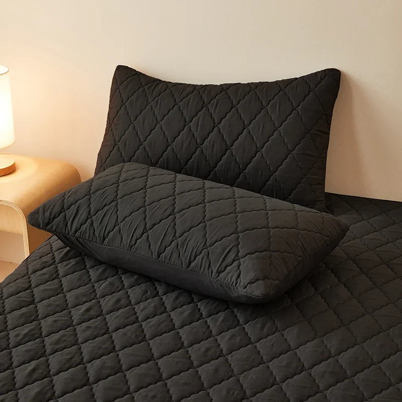 Vanntett madrassbeskytter Preget madrasstrekk Mykt, pustende, tilpasset madrasstrekk 120/150/180/220x200 Vaskbart