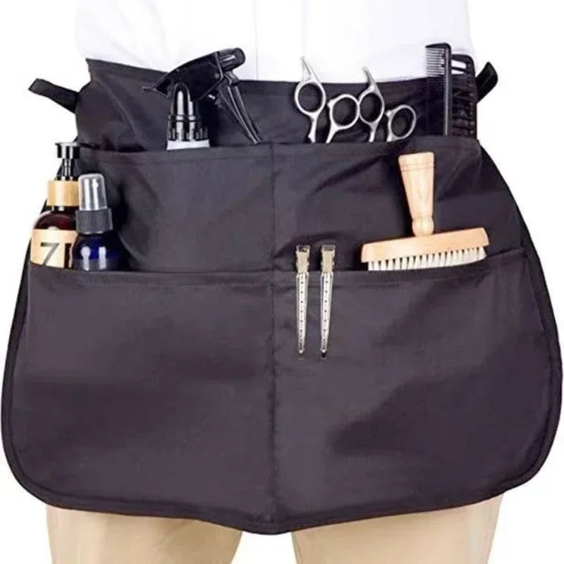 Hairdresser Apron Black Professional Waterproof Hairdressing Shampoo Haircuts Apron Barber Coiffeur Apron Hair Salon Tools