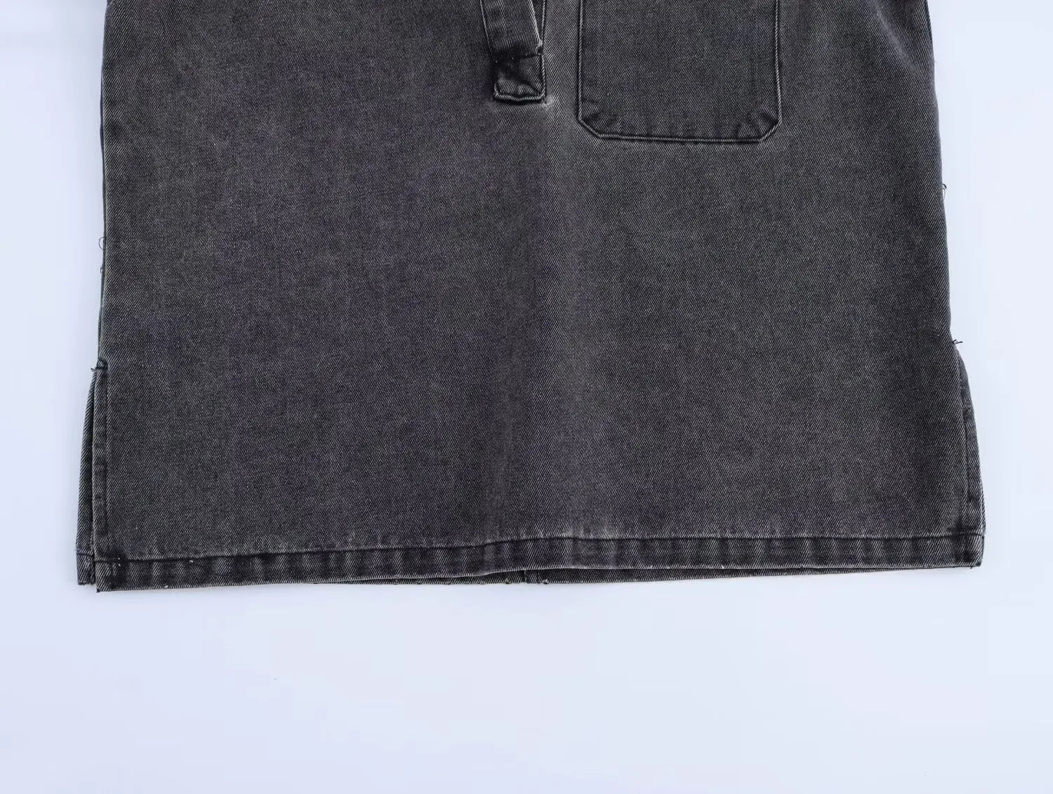Conjuntos de pantalones anchos con cordón de otoño para mujer, 2 piezas, conjunto de blusa de mezclilla de moda para mujer, conjunto informal de dos piezas para mujer