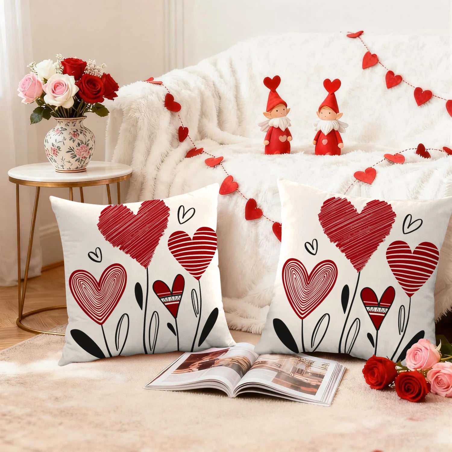 Fundas de almohada Love Envelope (2 unidades)
