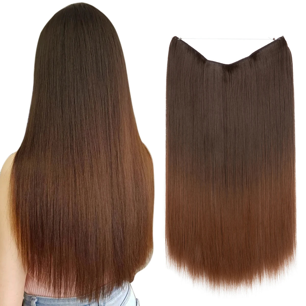 Extensión de Pelo Liso Ombre SARLA