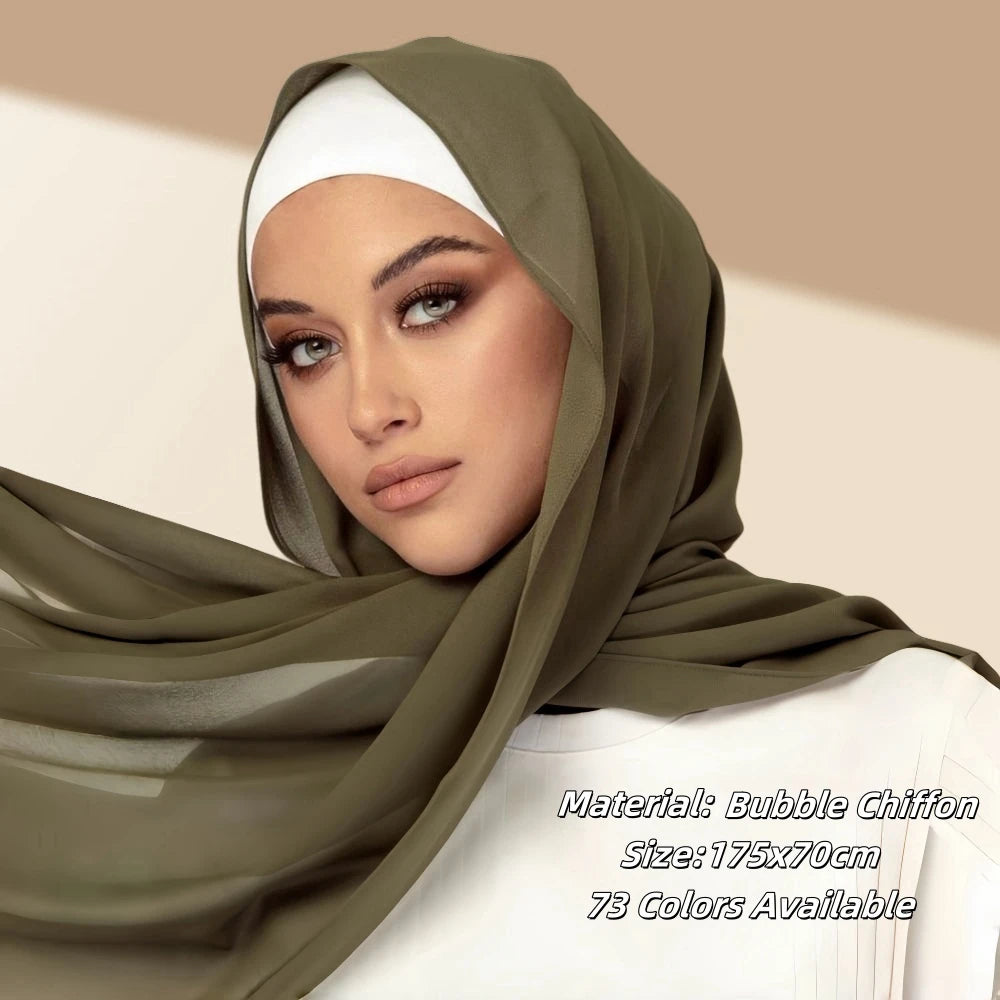 Malaysian Pearl Chiffon Hijab