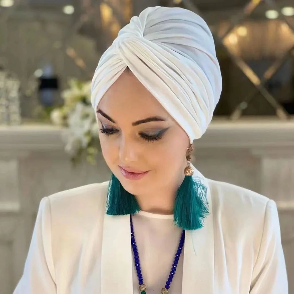 Gorro de Hiyab Musulmán Modesto – Envoltorio Instantáneo de Jersey