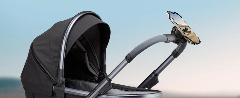Soporte para teléfono Joyroom para bicicleta, soporte para teléfono de motocicleta, compatible con teléfonos grandes de 7.2'', soporte para teléfono ultraestable para bicicleta
