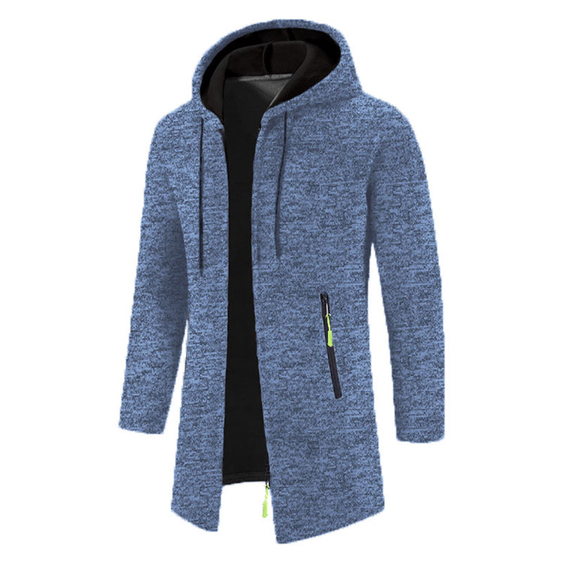 Sudaderas para hombre - Sudaderas con capucha de manga larga para hombre - Sudadera con capucha y cremallera para hombre - Abrigo de invierno oversize para hombre - Suéter negro