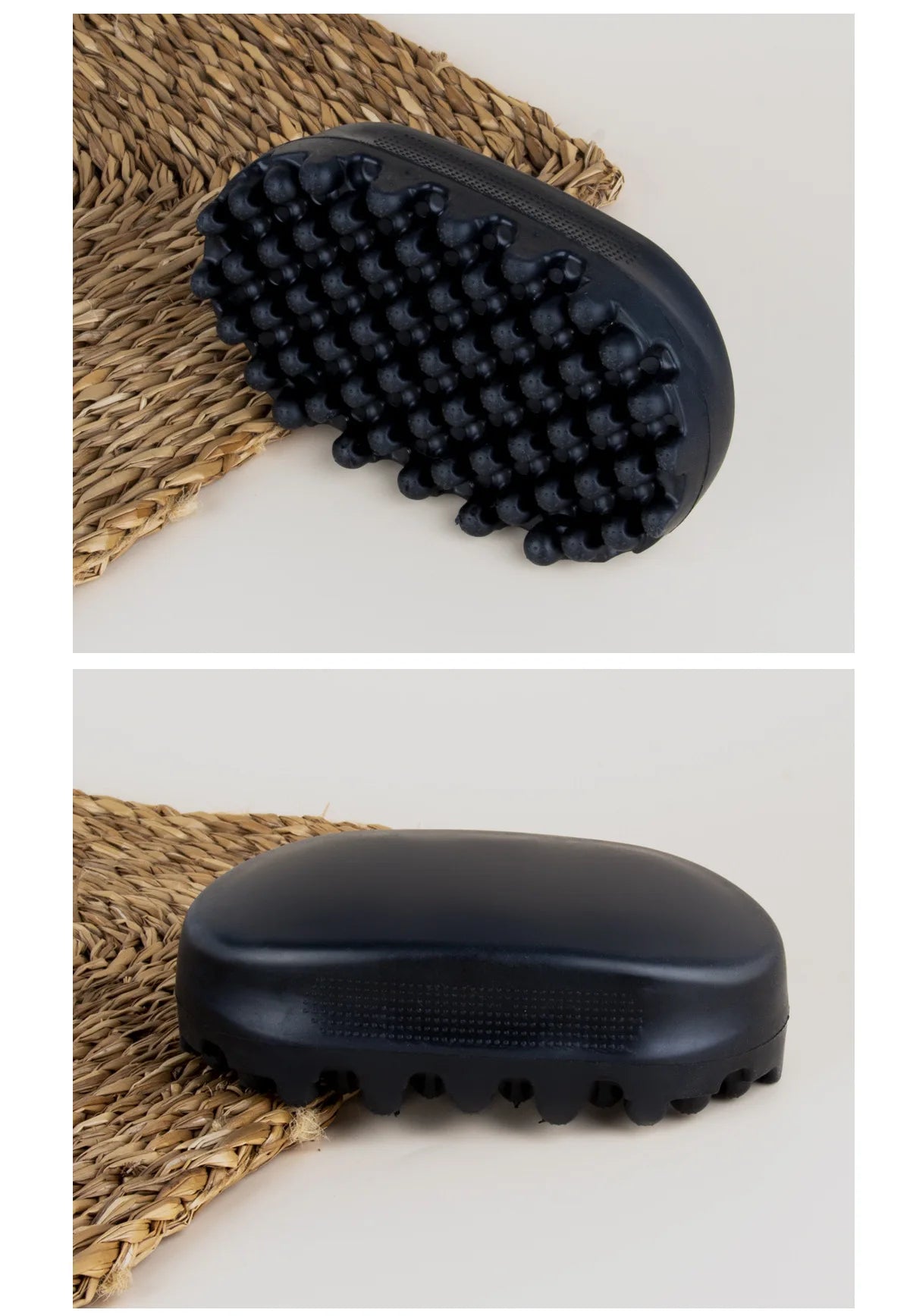 Cepillo de goma para rizar el cabello, herramienta giratoria premium, peinado rápido y fácil, herramienta de limpieza para el cuidado del cabello rizado, estilos de trenzas africanas