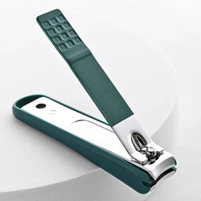 Juego de cortaúñas de alta calidad para el hogar, cortaúñas universal para hombres y mujeres, herramientas de pedicura, herramientas de uñas sencillas y portátiles
