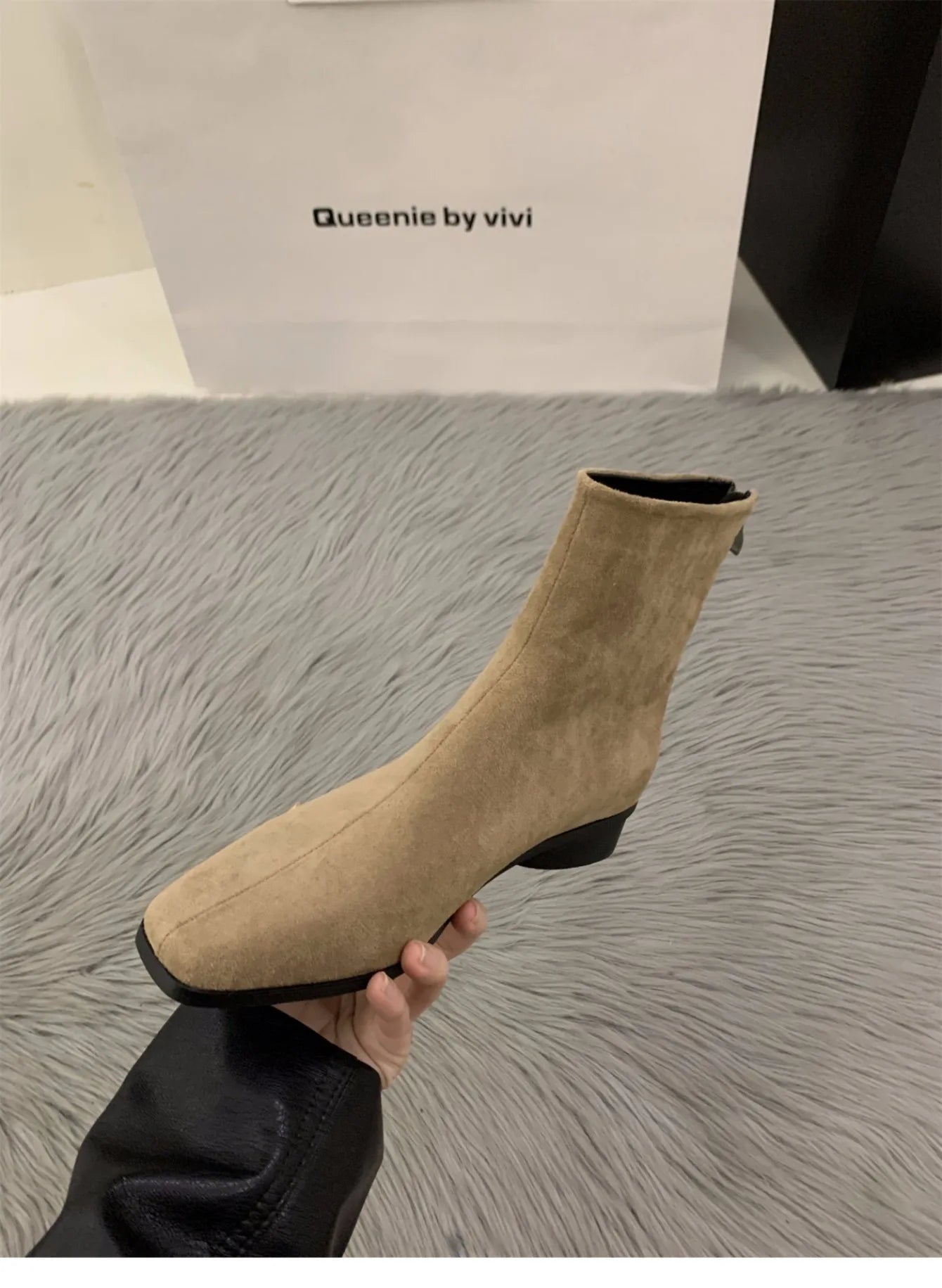 Women's Boots Autumn Luxury Elegant Casual Short Shoes Women's Low Heel Comfortable Short Outdoor Hiking Shoes for Women