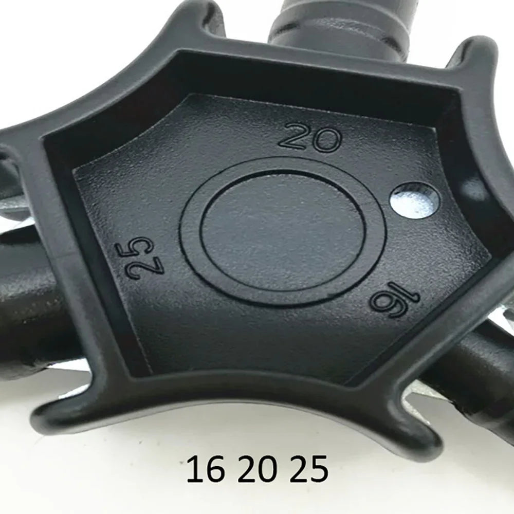 Rørleggerverktøy 16 20 25 mm PEX-AL intern ekstern opprømmer PPR-kalibratorfitting aluminiumsplastrørrunder for rørleggerrør