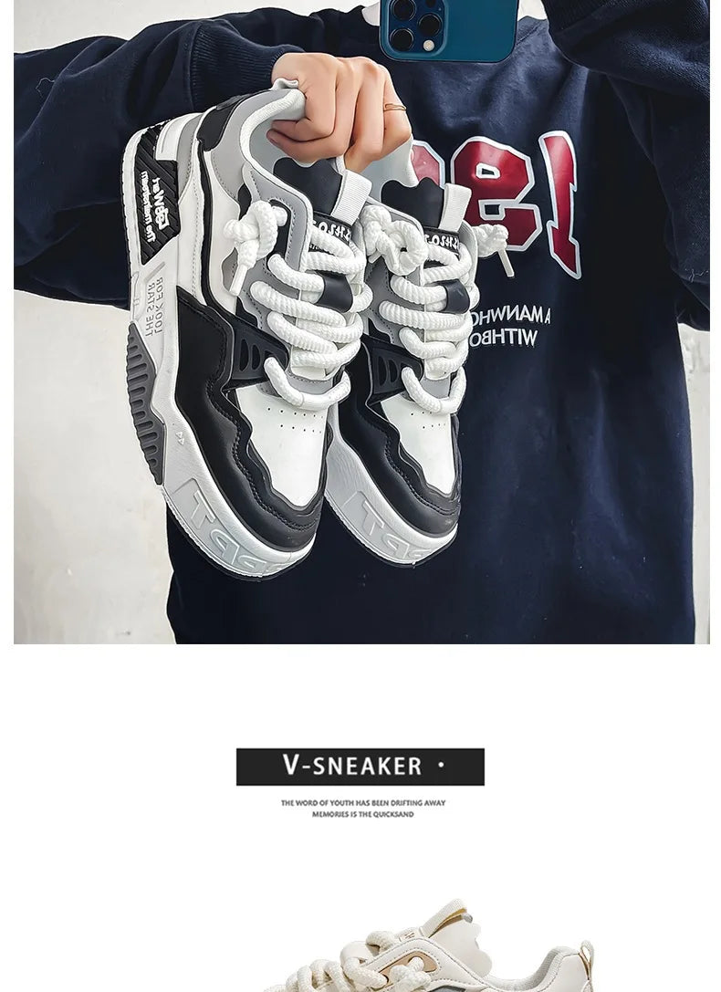 Zapatos de hombre, zapatillas de moda para hombre, zapatillas de correr de otoño de nueva marca, cómodas, con suela blanda, Tenis Masculino