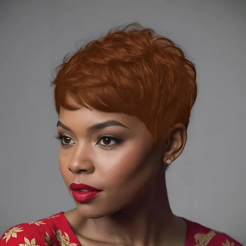 Pixie Cut Human Hair Wig