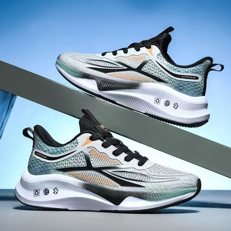 Zapatillas de running nuevas de verano, nuevo examen físico para estudiantes de secundaria, zapatillas deportivas con amortiguación de rebote para hombres, tenis masculino