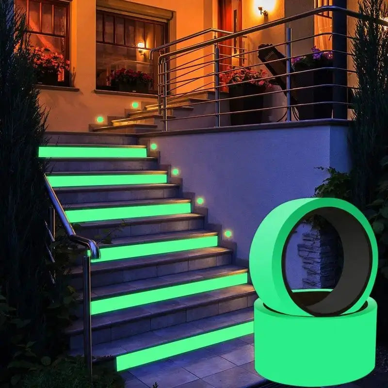 Glow-in-the-Dark Safety Tape