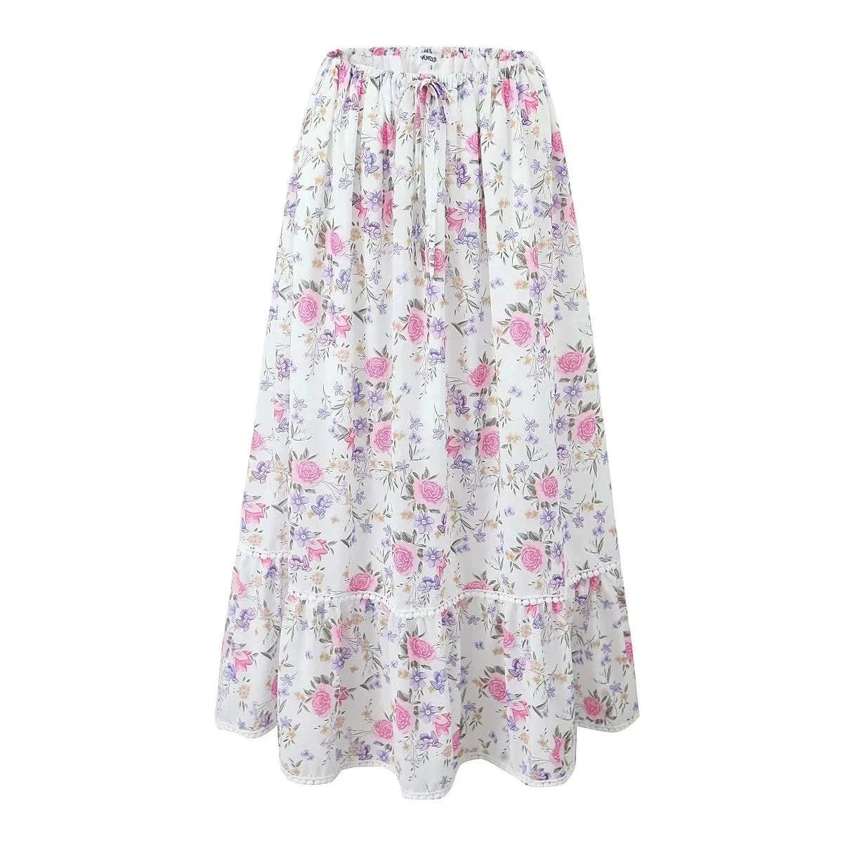 Conjunto de falda de encaje, vestido de verano para mujer, vacaciones en la playa, sexy, algodón, conjunto a juego, atuendos de primavera, blanco, 2 piezas, conjunto de vestidos de mujer 2025