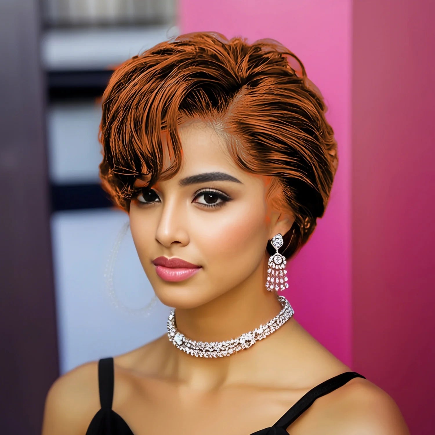 13×4 Lace Front Pixie Wig