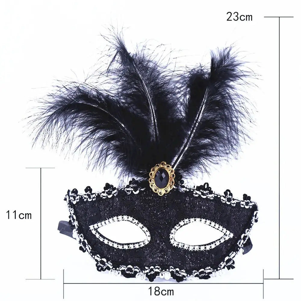 Máscara de bailarina, disfraz de carnaval, accesorios para mujeres y hombres, máscara de media cara de Halloween, máscaras para fiestas de graduación, accesorios de cosplay para fiestas