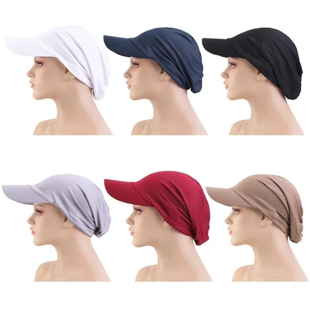 Trendy Outdoor Baseball Cap Headscarf – Summer Wrap Hat