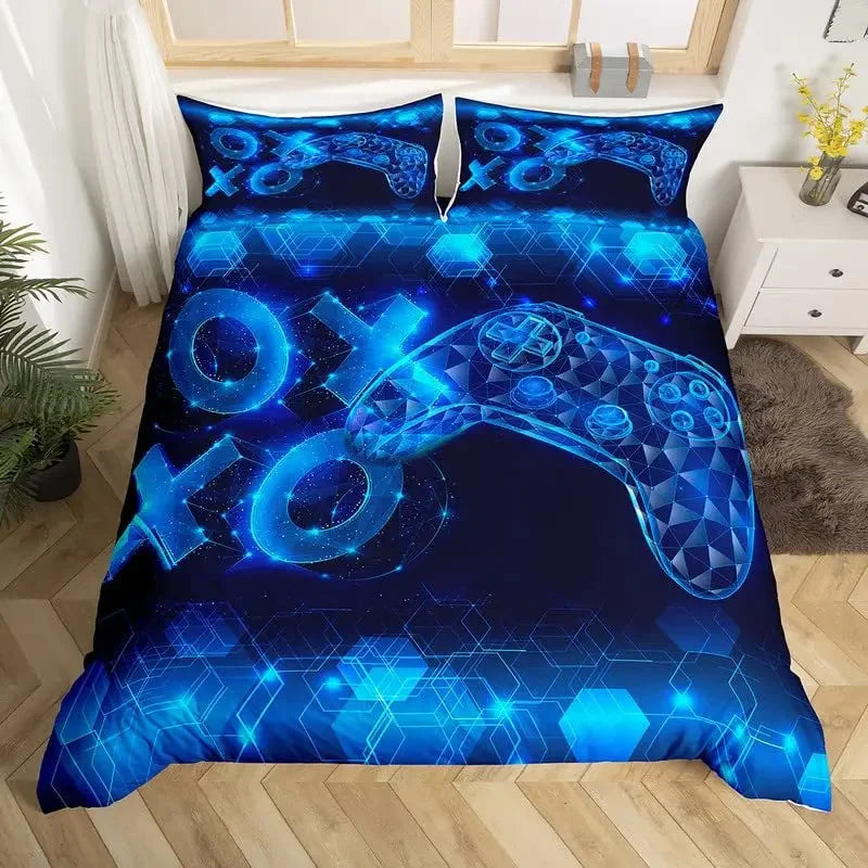 Juego de funda de edredón para jugadores