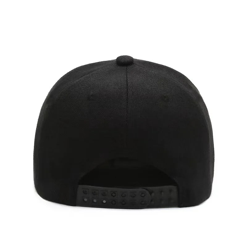 Gorras de béisbol de moda para hombres y mujeres, ajustables con letras bordadas, gorras de hip hop, sombrero para el sol, gorra Snapback Unisex, venta al por mayor