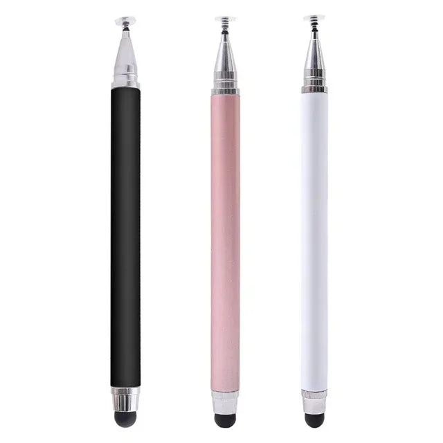 Stylet capacitif universel 2 en 1 pour tablette et téléphone intelligent, 3/1 pièces, stylos de dessin pour iPhone/Android, tous écrans tactiles capacitifs