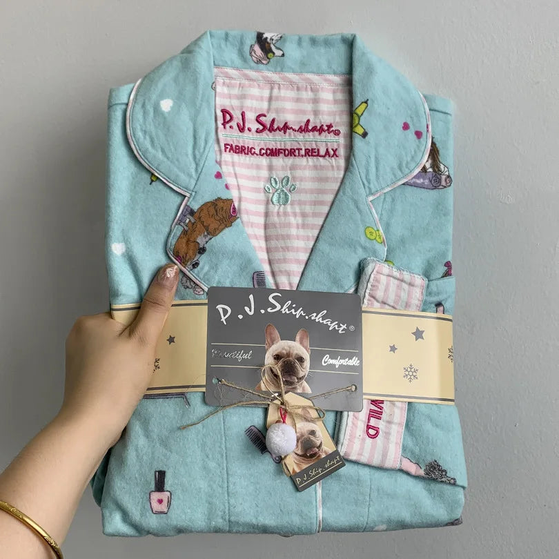 Pijama de 2 piezas para mujer, Conjunto de pijama de 2 piezas para mujer, Conjuntos de ropa de dormir de 2 piezas 100% algodón para mujer, Conjunto de ropa de casa holgado
