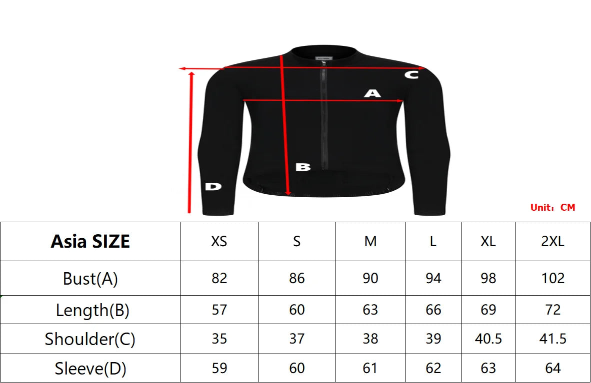 Maillot térmico de ciclismo