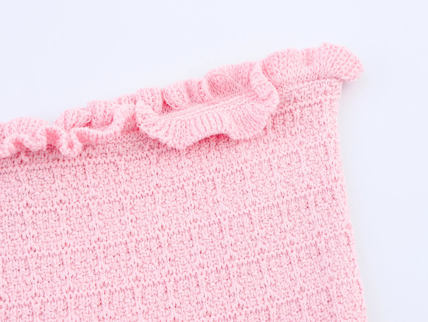 TRAFZA Conjunto elegante y chic de falda para mujer: top estilo "bandeau" o falda midi o top de manga corta. Conjunto para las vacaciones románticas de primavera-verano 2025.