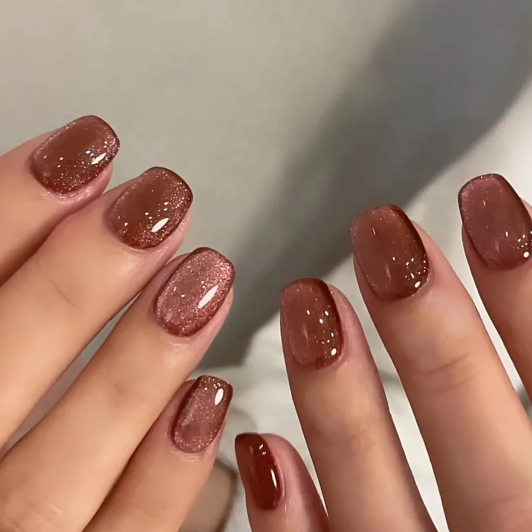 Uñas francesas azules
