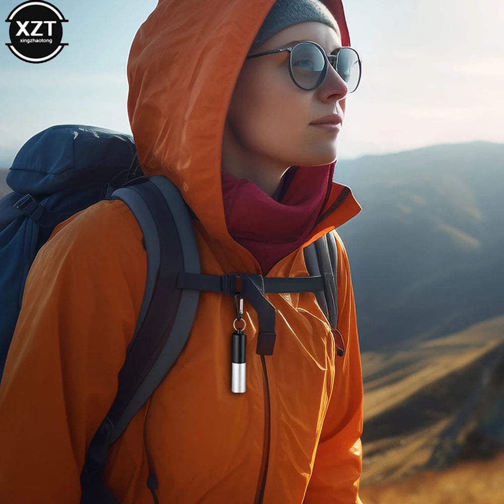 Bærbar utendørs fjellklatring powerbank USB 3500mAh høykapasitets mobil strømforsyning 5V/1A DIY powerbank-etui 18650 batteri